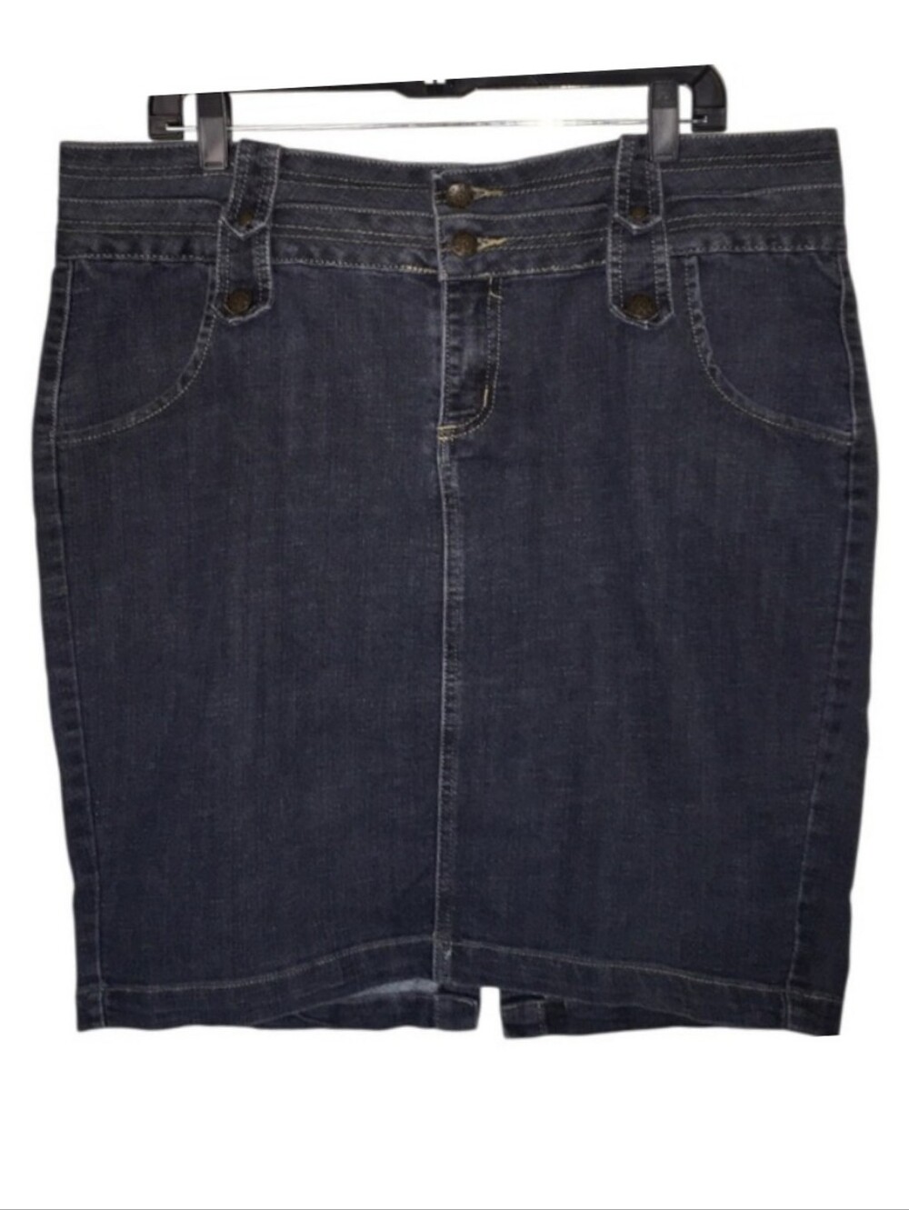 Dark Blue Denim Skirt 🦋